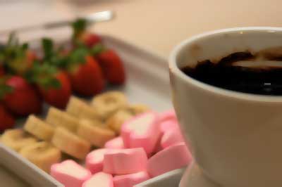 chocolate fondue